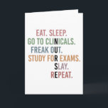 Carte Funny Nurse School Student Future Nurse Cadfts<br><div class="desc">Funny Nurse School Student Future Nurse Cadfts</div>