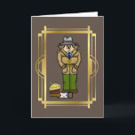 Carte Funny Police Detective Birthday Card<br><div class="desc">Quelqu'un a fêté son anniversaire parce qu'il y a du gâteau et de la bière comme preuve. : D Vous êtes libre de modifier le texte intérieur pour dire autre chose qui convient à votre destinataire si vous le souhaitez. C'est une carte d'anniversaire amusante pour n'importe qui, que ce soit...</div>