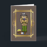 Carte Funny Police Detective Birthday Card<br><div class="desc">Quelqu'un a fêté son anniversaire parce qu'il y a du gâteau et de la bière comme preuve. : D Vous êtes libre de modifier le texte intérieur pour dire autre chose qui convient à votre destinataire si vous le souhaitez. C'est une carte d'anniversaire amusante pour n'importe qui, que ce soit...</div>