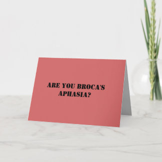 Carte Funny Psychology Love Card