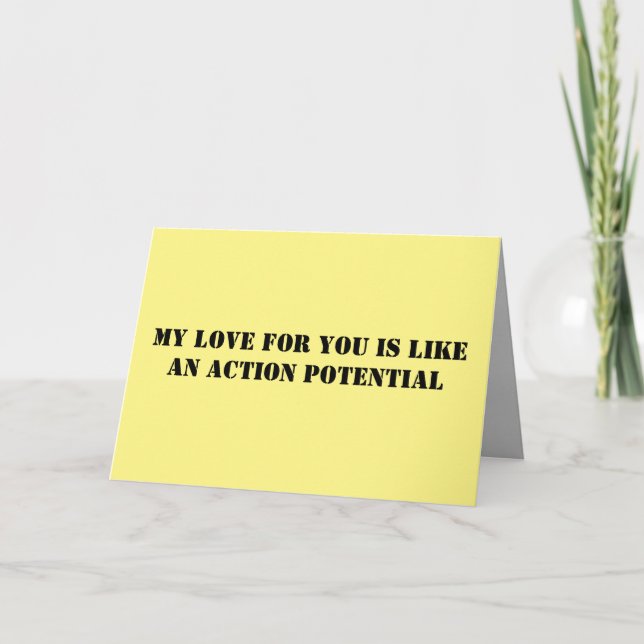 Carte Funny Psychology Love Card (Devant)