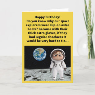Carte Funny Pun Astro Knots Joyeux Anniversaire