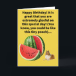 Carte Funny Pun Melon Collie Joyeux anniversaire<br><div class="desc">C'est bien d'être heureux pour ton anniversaire ! Si Lassie avait des chiots au milieu d'une tache de cantaloupe,  ces petits canines seraient des coliques melons,  n'est-ce pas ? S'il vous plaît profiter de cette drôle de pun joyeuse carte d'anniversaire!</div>
