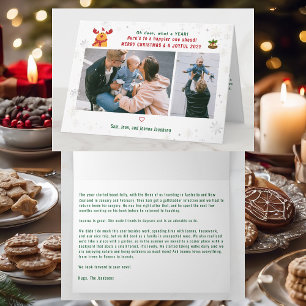 Carte Funny Rudolph Oh Deer Joyeux Noël Photos mignonnes