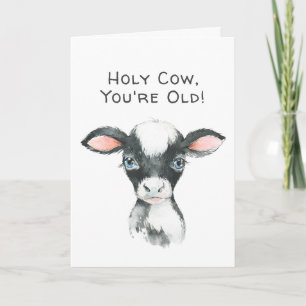 Carte Funny Saint-Vache Anniversaire pour n'importe qui