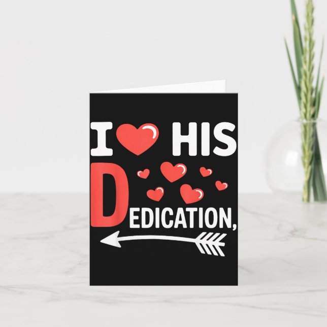 Carte Funny Saint-Valentin Couple Correspondant Je l'aim (Devant)