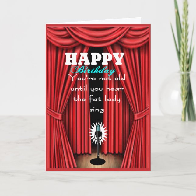 Carte Funny sarcastic happy birthday wish (Devant)
