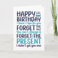 Funny Sarcastic Pun Oubliez L'Anniversaire Actuel