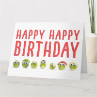 Funny Sproue Anniversaire - Googly Eyed Gift soeur