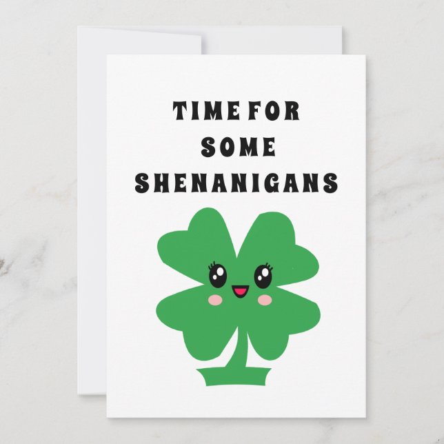 Carte Funny St. Patrick's Day - Lucky Charms Card (Devant)