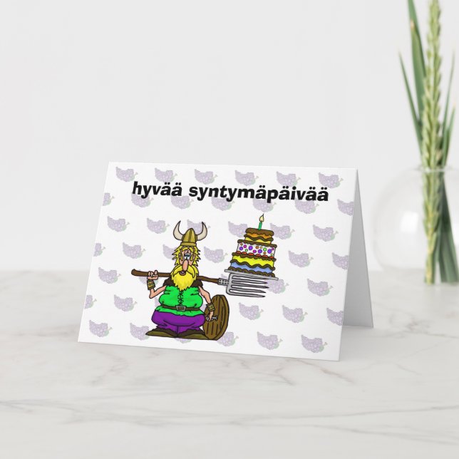 Carte Funny St. Urho's Day Birthday Card pour le 16 mars (Devant)
