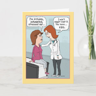 Carte Funny Stressed Out Mother's Day