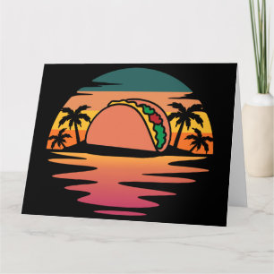 Carte Funny Taco Summer Vacances Île : Cinco De Mayo