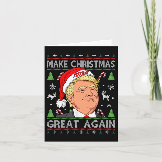 Carte Funny Trump 2024 (Devant)