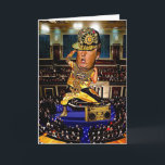 Carte Funny Trump Birthday Card - Hip hop<br><div class="desc">Un petit Trump Therapy va très loin,  faites sourire quelqu'un que vous connaissez aujourd'hui !</div>