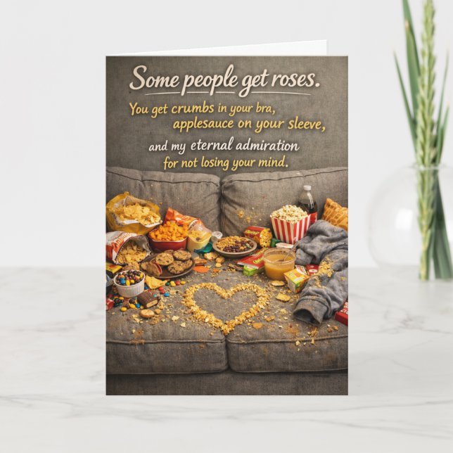 Carte Funny Valentine’s Cards for Moms (Devant)