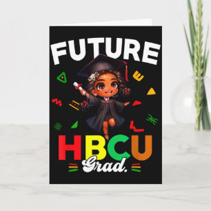 Carte Futur diplômé Hbcu Mois de l'histoire des Noirs Co