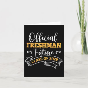 Carte Futur Freshman Officiel Cl De 2029 Premier Jour De