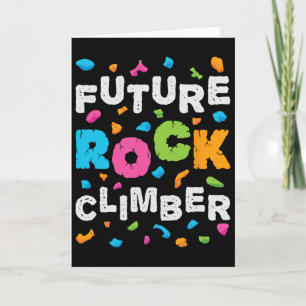 Carte Futur grimpeur d'escalade de roche Bouldering B