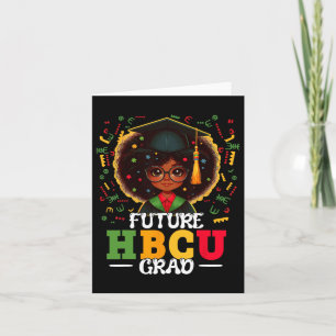 Carte Futur Hbcu Grad Black Girl Graduation Hbcu Junete