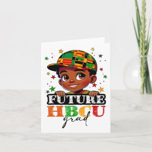 Carte Futur Hbcu Grad Histoire Noire Garçons Enfants Dip