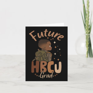 Carte Futur Hbcu Grad Histoire Noire Mois Garçon Graduat