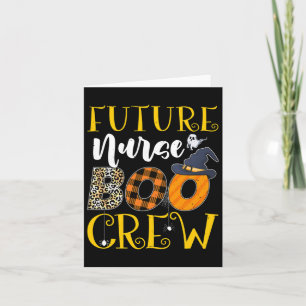 Carte Futur Infirmière Leopard Futur Infirmière Hallowee