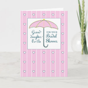 Carte Futur Mariage de la Petite-Fille Fête de Fiançaill