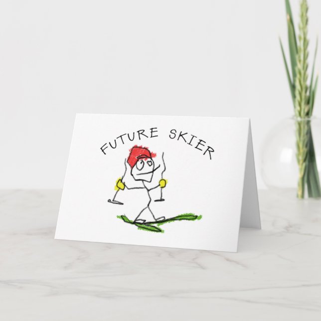 Carte Futur Skier (Devant)