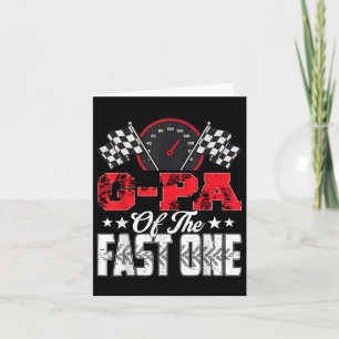 Carte G-pa de la famille Fast One Anniversaire 1ère Cour