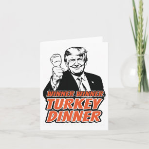 Carte Gagnant Dîner Turc Dîner Drôle Turquie Trump Tha