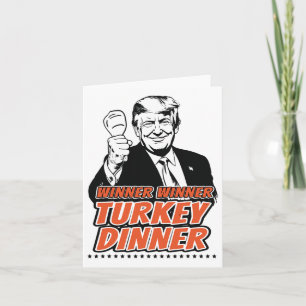 Carte Gagnant Dîner Turc Dîner Drôle Turquie Trump Tha