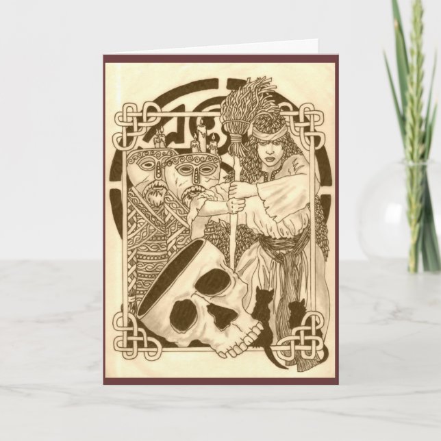 Carte Gaïa et sorcière (Devant)