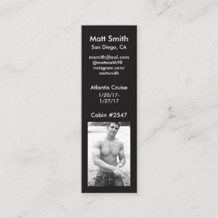 Carte gaie de croisière