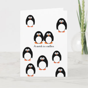 Carte gaie de fiançailles