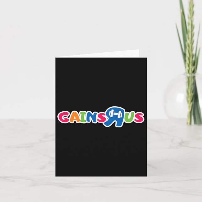 Carte Gains R Us (Devant)