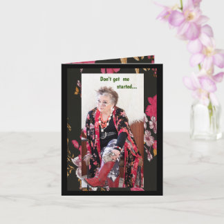 Carte Gal humoristique sans freins