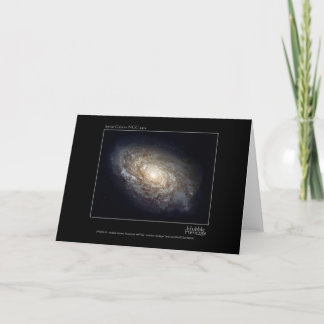 Carte Galaxie spirale NGC 4414 Télescope Hubble Photo