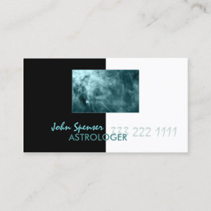 Carte Galaxy Cosmos Métaphysique Blue