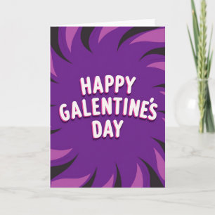 Carte Galentines Day en relief