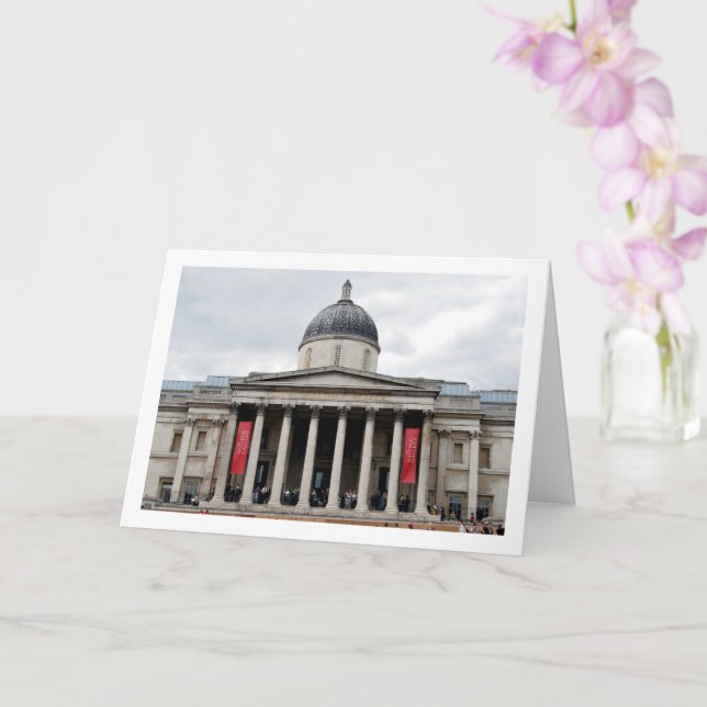 Carte Galerie à Trafalgar Square, Londres (Orchidée)