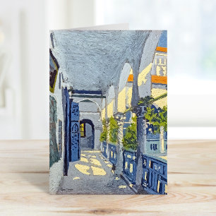 Carte Galerie d'un Riad marocain   Georges Gaudion