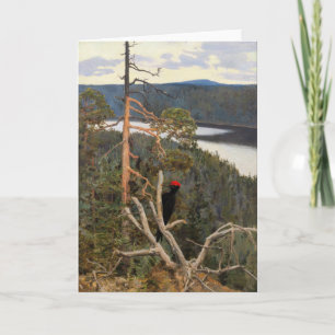 Carte Gallen-Kallela - Grand pic noir 1894