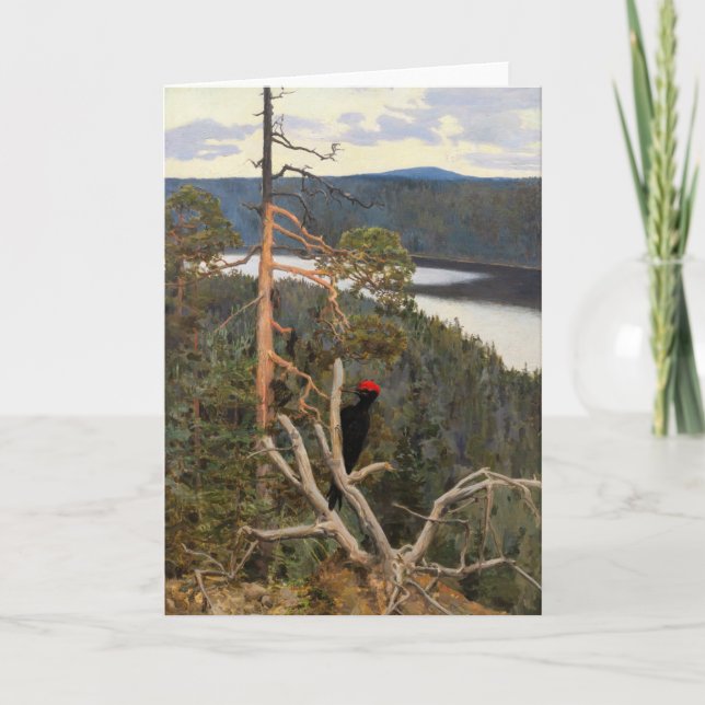 Carte Gallen-Kallela - Grand pic noir 1894 (Devant)