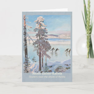 Carte Gallen-Kallela Kalela Scaters Luistelijat CC0813