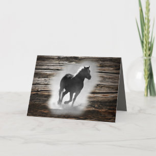 Carte Galloping de Wild Horse