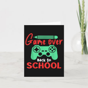 Carte Game Cross Stick Retour À L'Application École