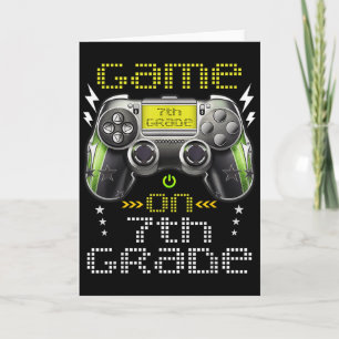 Carte Game On 7e année Retour à l'école pour les enfants