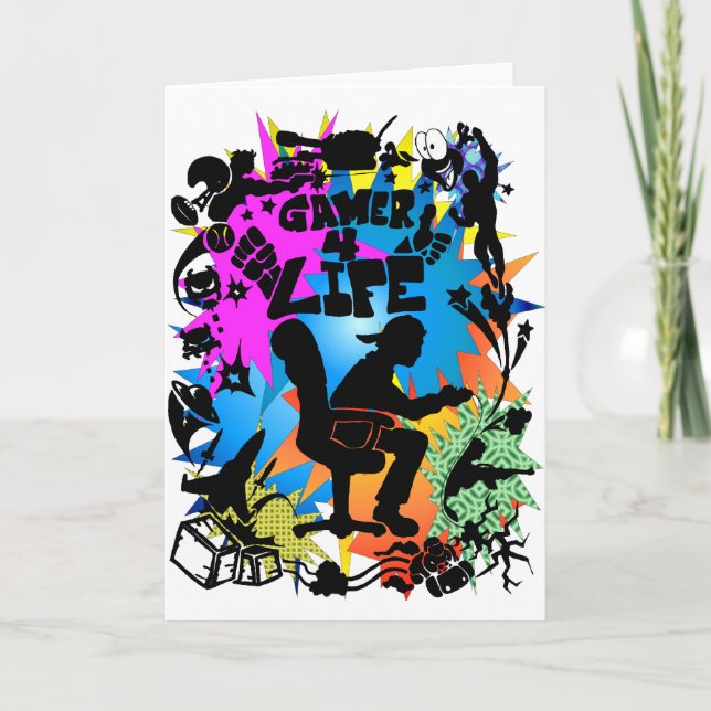 Carte Gamer 4 Life (Devant)