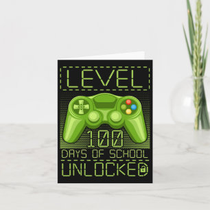 Carte Gamer Étudiant 100ème Jour 100 Jours De Professeur